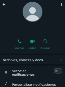 Perfil de whatsapp